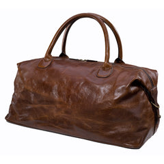 Traynha- Overnight Bag- Titan MIlted Brown