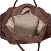 Benedict- Weekend Bag - Nubuck Bison Chocolate: Alternate View #2